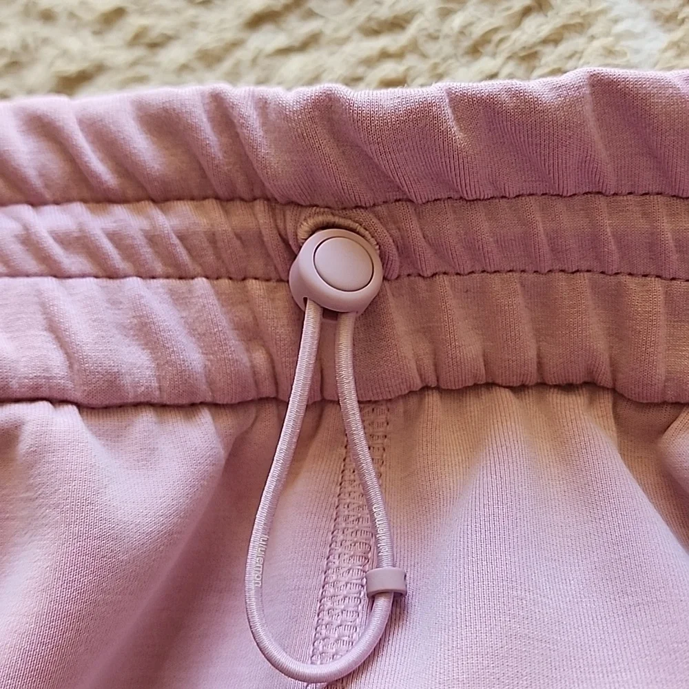 Lululemon Softstreme High-Rise Straight-Leg Cropped Pant In Rose Blush EUC - Picture 6 of 7